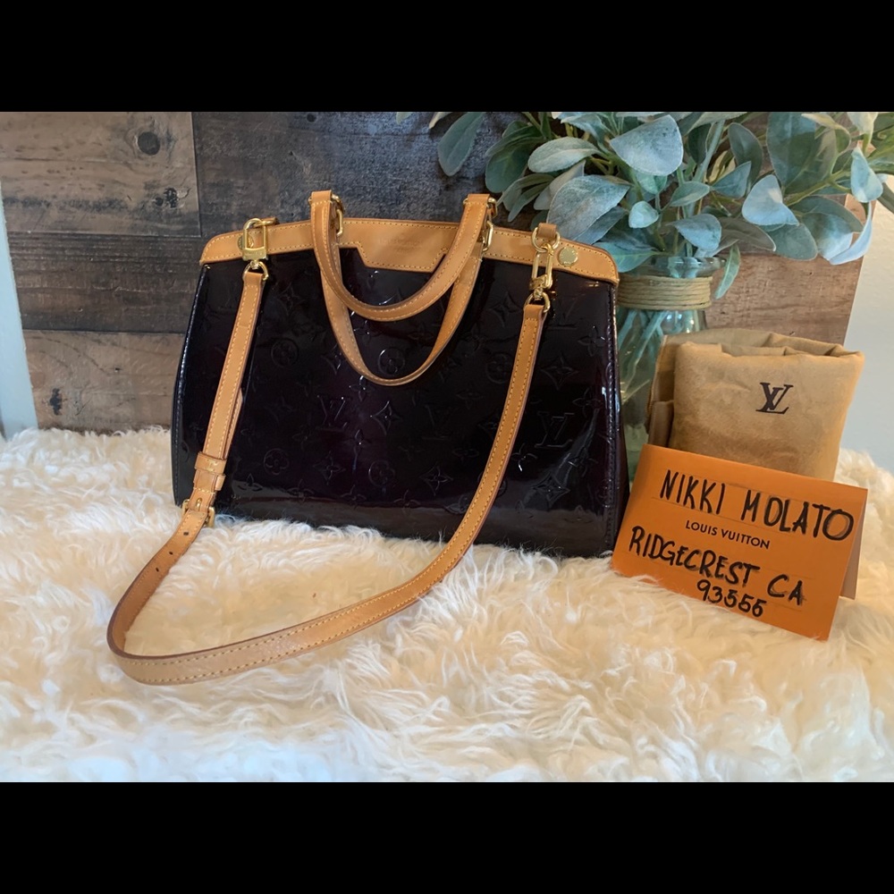 💯 guarantee authentic pre owned BREA MM amarante